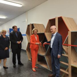 Lernnischen im C-Gebäude offiziell eingeweiht