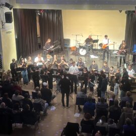 Besuch von der „Jazz-Rock-Pop-Band des Polizeiorchesters NRW“