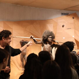 Die Klasse 6a besucht das Neanderthalmuseum in Mettmann