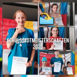 Stadtmeisterschaften der Schulen im Schwimmen 2025 – Schüler:innen vom ELSA erfolgreich